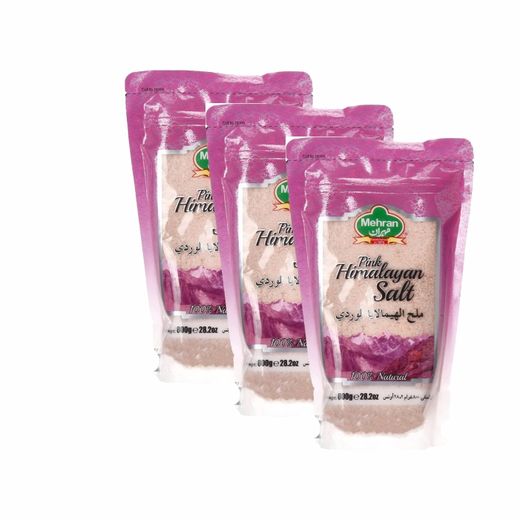 Mehran Pink Himalayan Salt 3X(800g) | Online Kopen bij Targetmart.nl