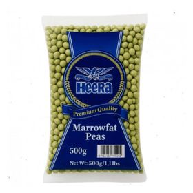 Heera Whole Marrowfat Green Peas (500g)