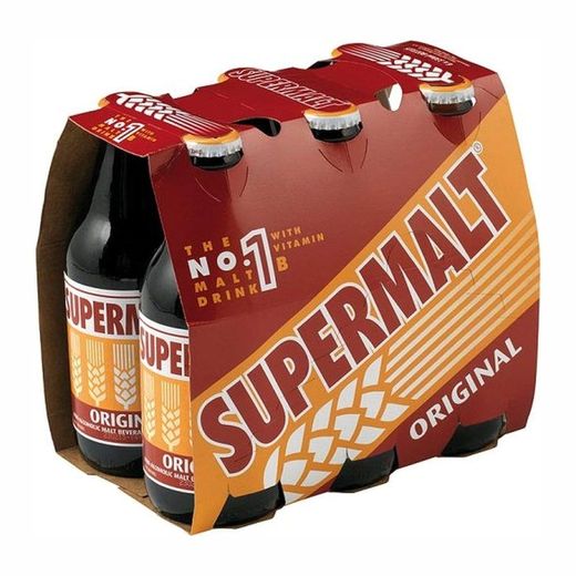 Multipack Supermalt Original 6 x 330ml glazen flessen bij Targetmart - Voordeelverpakking van de populaire vitamine-rijke moutdrank.