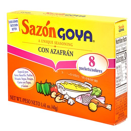 Sazon Target Goya Sazon Con Azafran Seasoning (40g) | Online Kopen bij Targetmart.nl