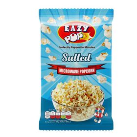 Eazy Pop Microwave Popcorn Salted (85g)