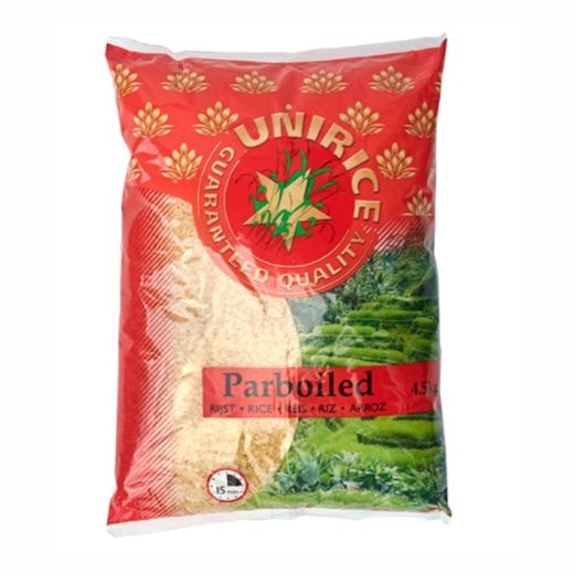 Unli Rice R Unirice Parboiled Rice 4.5kg | Voorgekookte Rijst