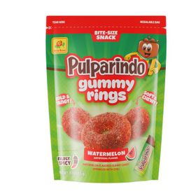 De La Rosa Pulparindo Watermelon Gummy Rings (255g)