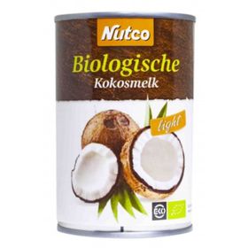 Nutco Biologische Kokosmelk (400ml)