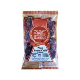 Heera Round Chillies Whole (50g)