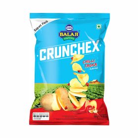 Balaji Crunchex Chilli Tadka Wafers (135g)