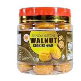 Golden Lily Walnut Cookies (300g)
