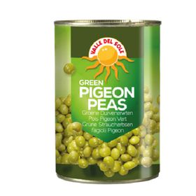 Valle del Sole Green Pigeon Peas (Can) (400g)