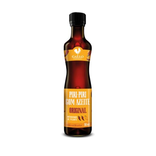 Gallo Piri-Piri com Azeite Original 50ml flesje bij Targetmart - Authentieke Portugese pikante olie met pepers en extra vergine olijfolie.