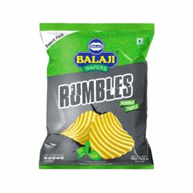 Balaji Rumbles Pudina Twist Wafers (135g)