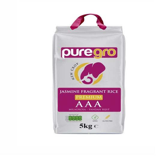Puregro AAA Premium Jasmine Fragrant Rice (5kg)