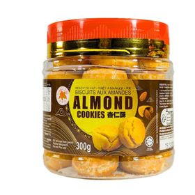 Golden Lily Almond Cookies (300g)