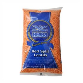 Heera Red Lentils Split Masoor Dall (2kg)