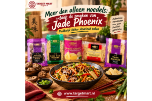 Jade Phoenix noedels, shiitake paddenstoelen en bamboescheuten bij Targetmart